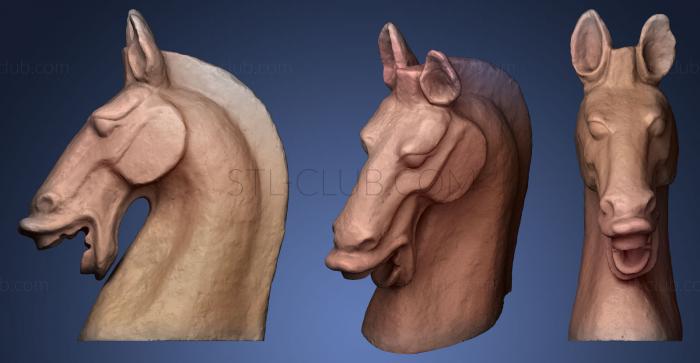 3D мадэль Ханьский конный старшина (STL)